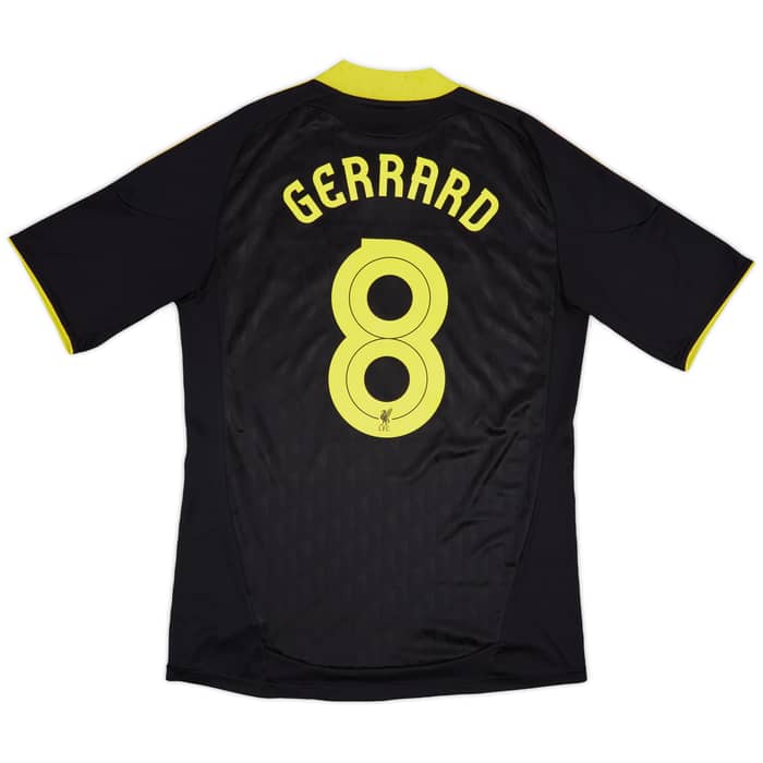 2010-11 Liverpool Third Shirt Gerrard #8 - 5/10 - (M)