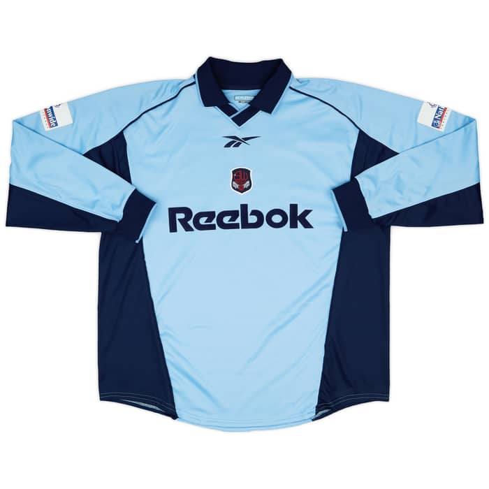 2000-01 Bolton Match Issue Away L/S Shirt O'Kane #2