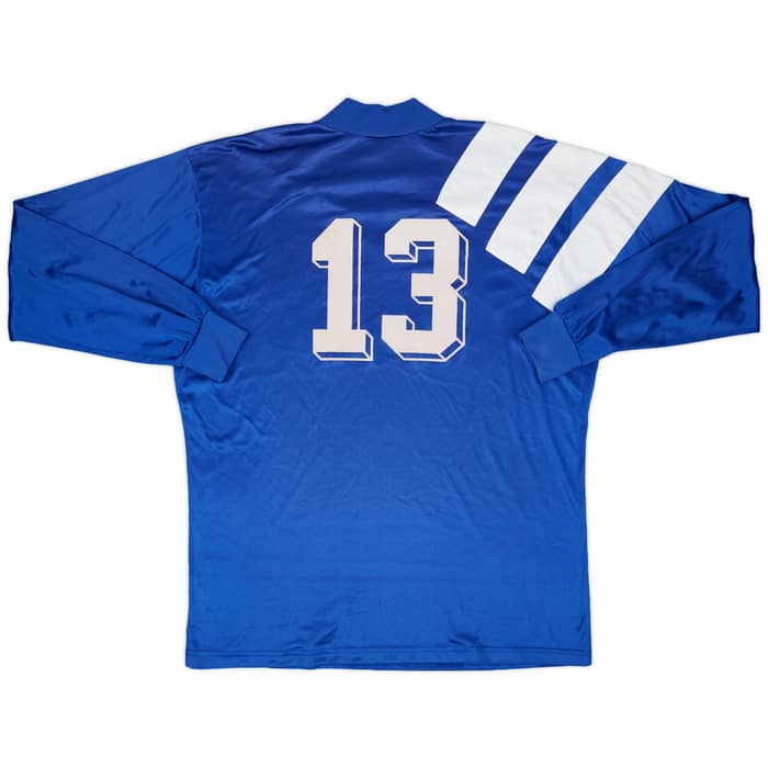 1995-96 Schalke II Match Issue Home L/S Shirt #13