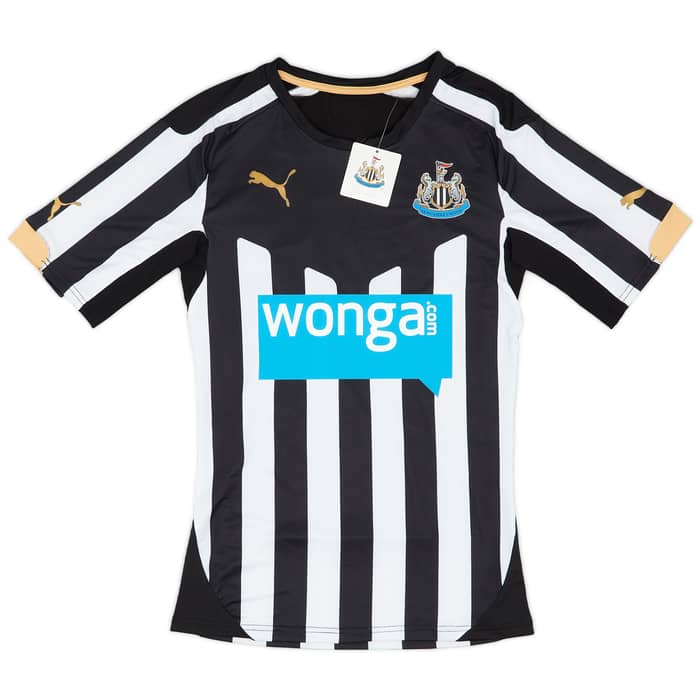 2014-15 Newcastle Authentic (ACTV Fit) Home Shirt Aarons #16 (L)