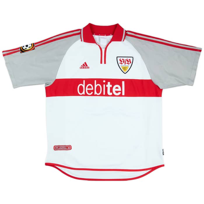 2001-02 Stuttgart Home Shirt Adhemar #19 - 6/10 - (L)