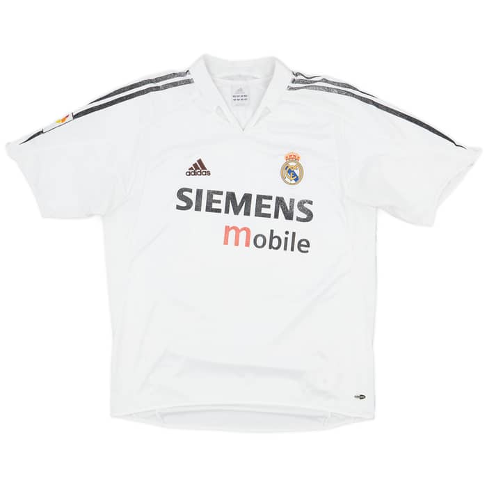 2004-05 Real Madrid Home Shirt Beckham #23 - 5/10 - (L)