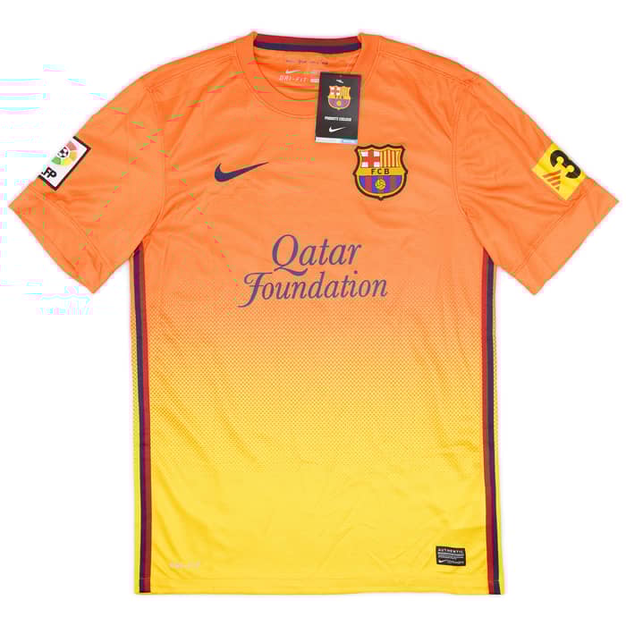 2012-13 Barcelona Away Shirt Messi #10 (S)
