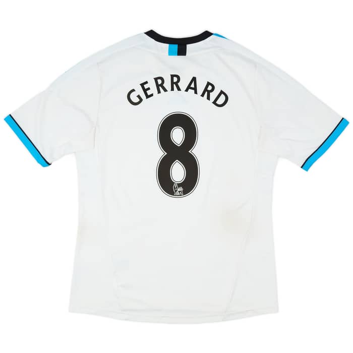 2011-12 Liverpool Third Shirt Gerrard #8 - 6/10 - (L)