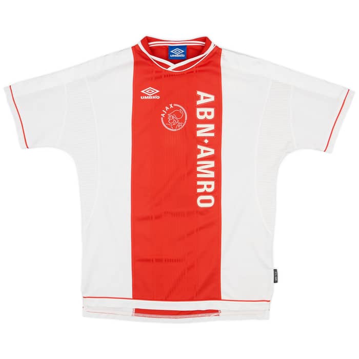 1999-00 Ajax Home Shirt Van Der Vaart #43 - 8/10 - (XL)