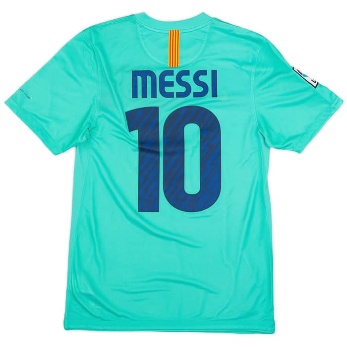 2010-11 Barcelona Away Shirt Messi #10 - 9/10 - (S)
