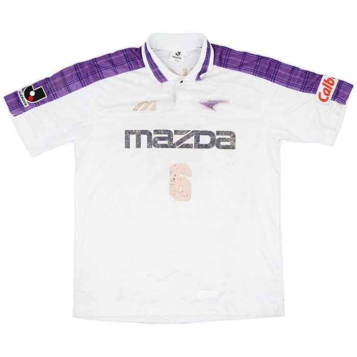 1996-97 Sanfrecce Hiroshima Match Issue Away Shirt #6 (Kojima)