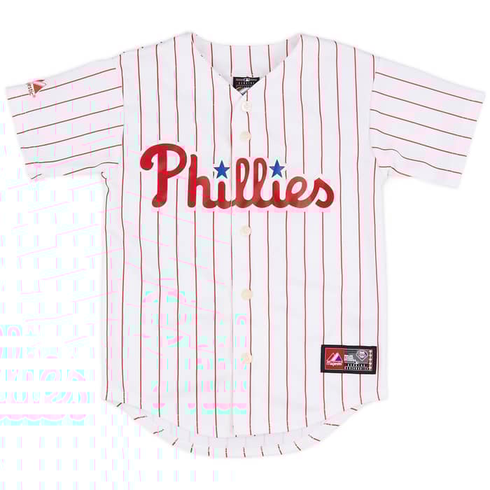 2009-15 Philadelphia Phillies Howard #6 Majestic Home Jersey - 8/10 - (S.Boys)