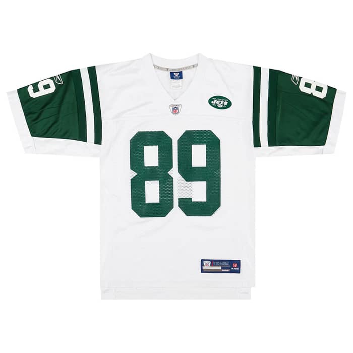 2008-10 New York Jets Cotchery #89 Reebok On Field Jersey (Away) S