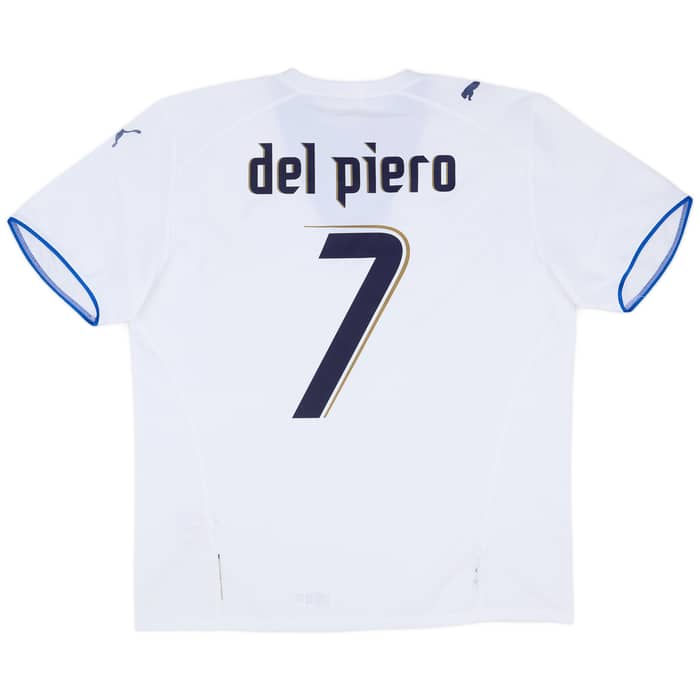 2006 Italy Away Shirt Del Piero #7 - 6/10 - (XL)