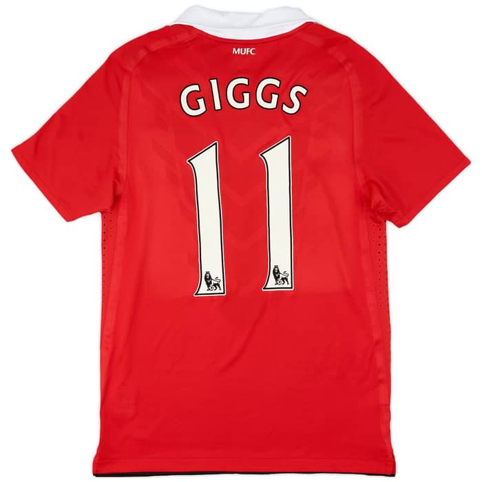 2010-11 Manchester United Player Issue Home Shirt Giggs #11