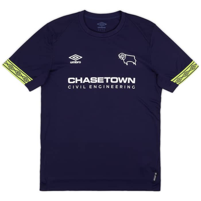 2018-19 Derby County Away Shirt # - 9/10 - (M)