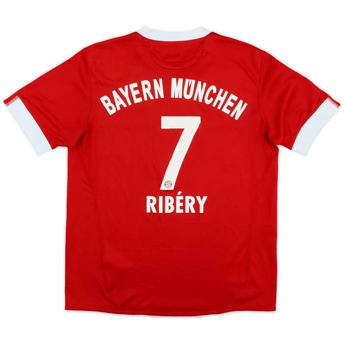 2009-10 Bayern Munich Home Shirt Ribery #17 - 7/10 - (L.Boys)