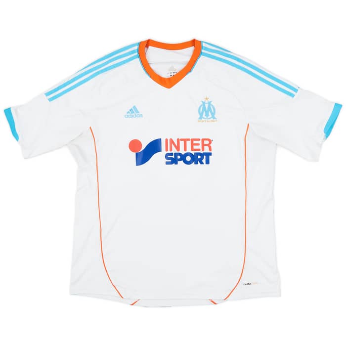 2012-13 Olympique Marseille Home Shirt Gignac #9 - 7/10 - (XL)