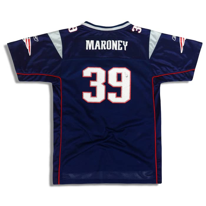 2006 New England Patriots Maroney #39 Reebok On Field Jersey (Home) Y