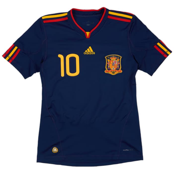 2010-11 Spain Away Shirt Fabregas #10 - 7/10 - (S)