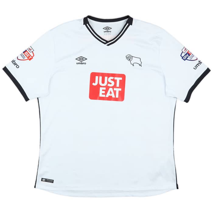 2015-16 Derby County Home Shirt Hughes #19 - 7/10 - (XXL)