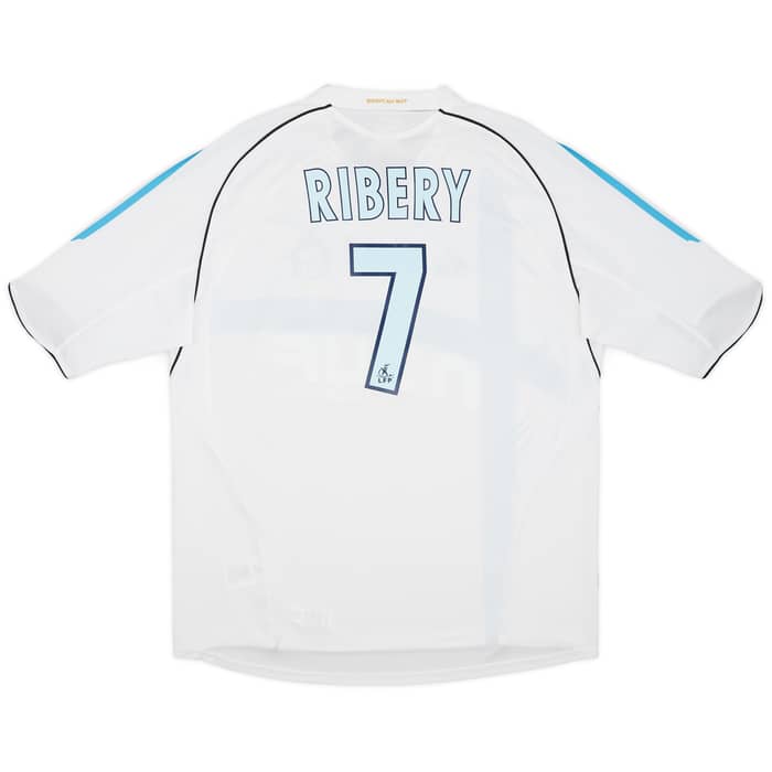 2005-06 Olympique Marseille Home Shirt Ribery #7 - 8/10 - (XL)