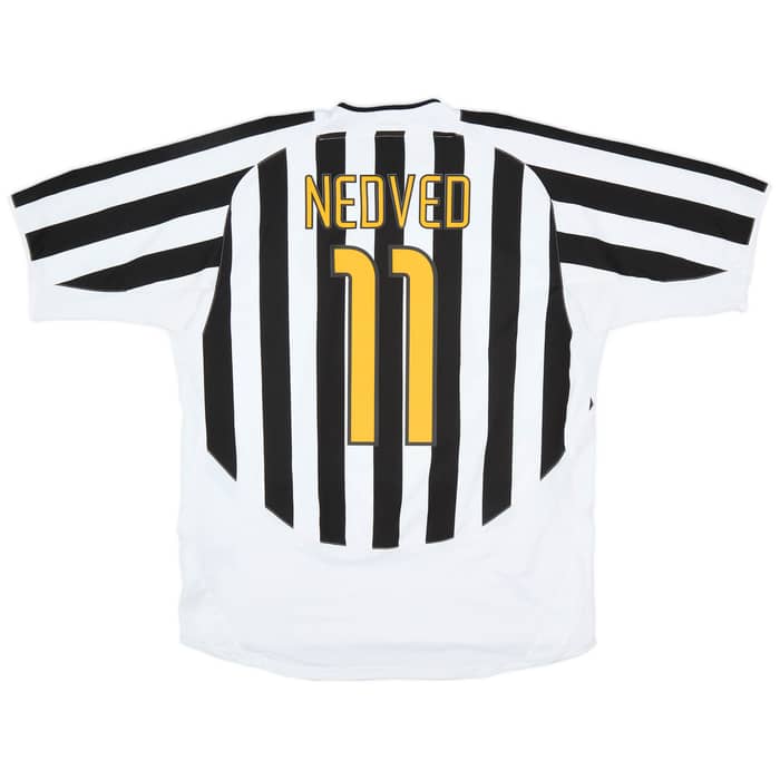 2003-04 Juventus Home Shirt Nedved #11 - 6/10 - (XL)