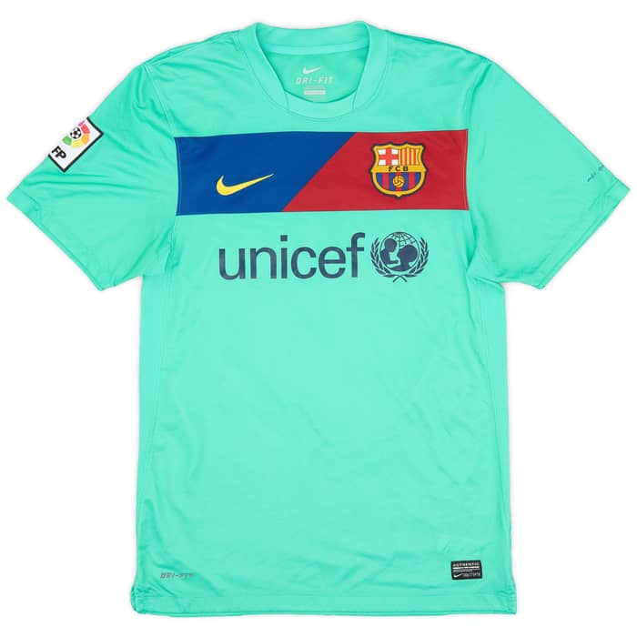2010-11 Barcelona Away Shirt Messi #10 - 9/10 - (S)