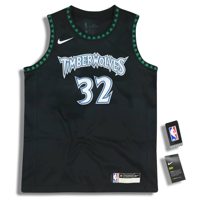 1996 Minnesota Timberwolves Towns #32 Nike Hardwood Classics Swingman Jersey Y - W/Tags