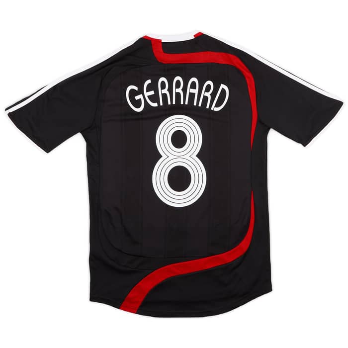 2007-08 Liverpool Third Shirt Gerrard #8 - 6/10 - (S)