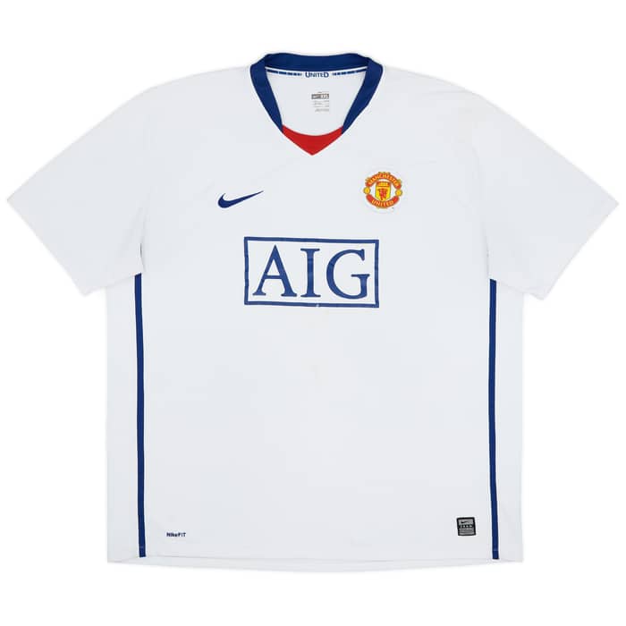 2008-10 Manchester United Away Shirt Berbatov #9 - 6/10 - (XXL)