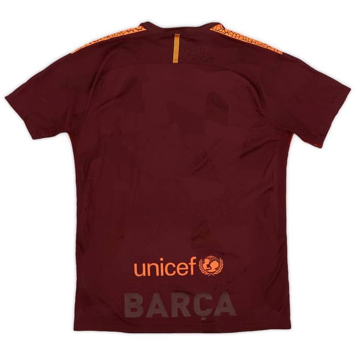2017-18 Barcelona Authentic Third Shirt - 7/10 - (M)