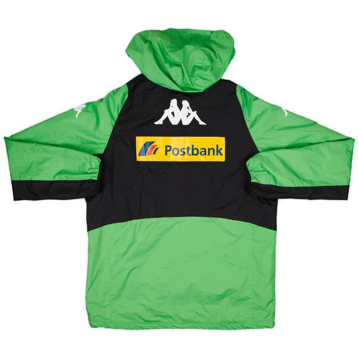 2013-14 Borussia Monchengladbach Staff Issue Kappa Hooded Rain Jacket MB - 8/10 - (M)