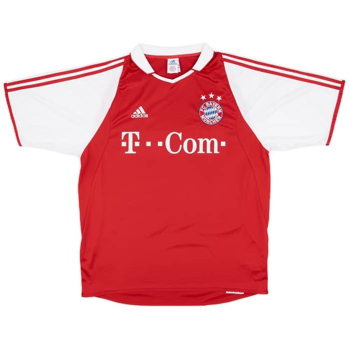 2003-04 Bayern Munich Home Shirt Ballack #13 - 9/10 - (L)