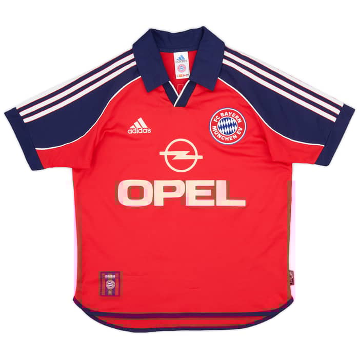 1999-01 Bayern Munich Home Shirt - 8/10 - (Y)