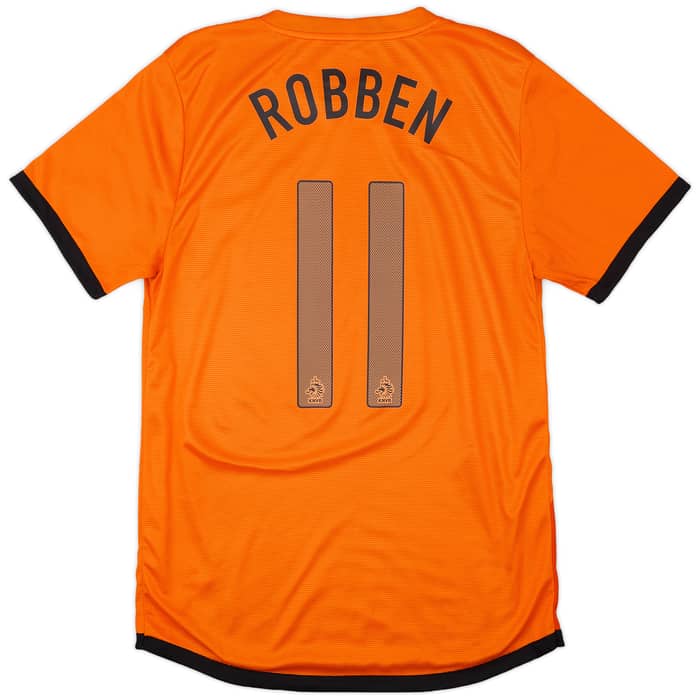 2012-13 Netherlands Home Shirt Robben #11 - 6/10 - (L)