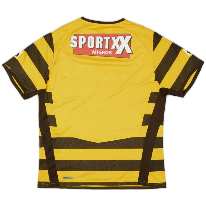 2008-09 Young Boys Player Issue Home Shirt - 8/10 - (L)