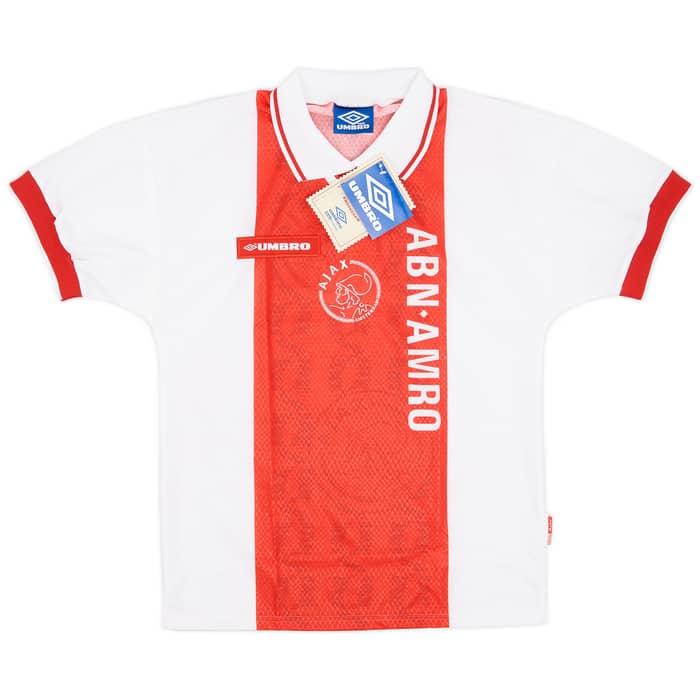 1998-99 Ajax Home Shirt F.De Boer #4 (S)