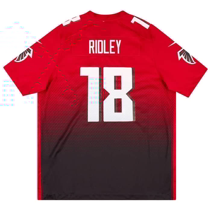 2020-22 Atlanta Falcons Ridley #18 Nike Game Jersey (Alternate) L - W/Tags
