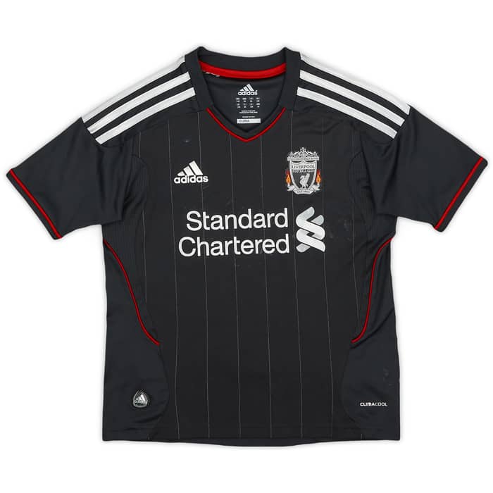2011-12 Liverpool Away Shirt Carroll #9 - 6/10 - (7-8 Years)