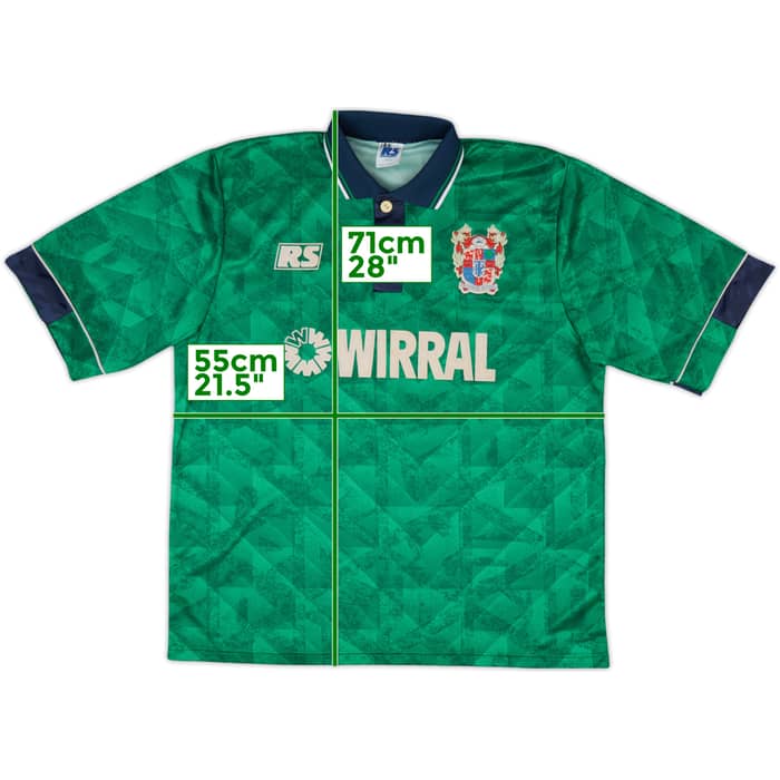 1993-94 Tranmere Rovers Away Shirt - 8/10 - (L)