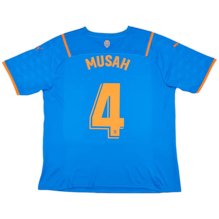 2021-22 Valencia Third Shirt Musah #4 - 9/10 - (XL)