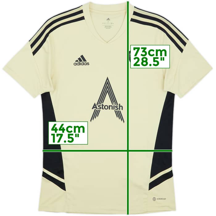 2022-23 Leeds adidas Training Shirt - 10/10 - (S)
