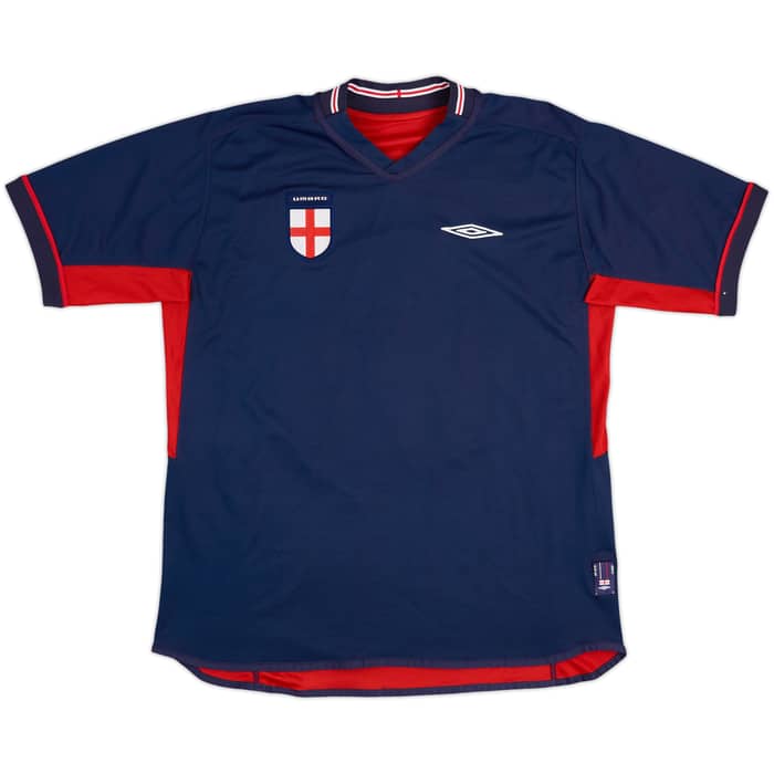 2002-04 England Away Shirt Owen #10 - 8/10 - (L)