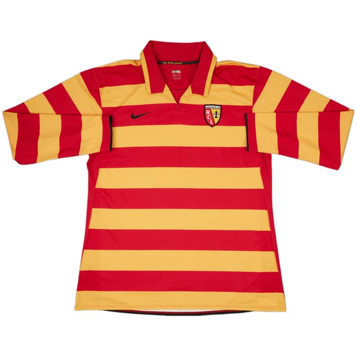 2007-08 Lens Player Issue Home L/S Shirt - 7/10 - (XXL)