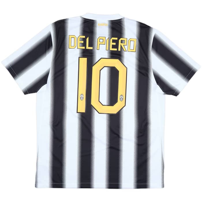 2011-12 Juventus Home Shirt Del Piero #10 - 10/10 - (L)