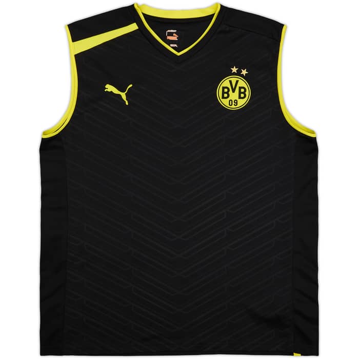 2013-14 Borussia Dortmund Puma Training Vest - 8/10 - (L)