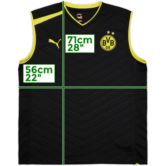 2013-14 Borussia Dortmund Puma Training Vest - 8/10 - (L)