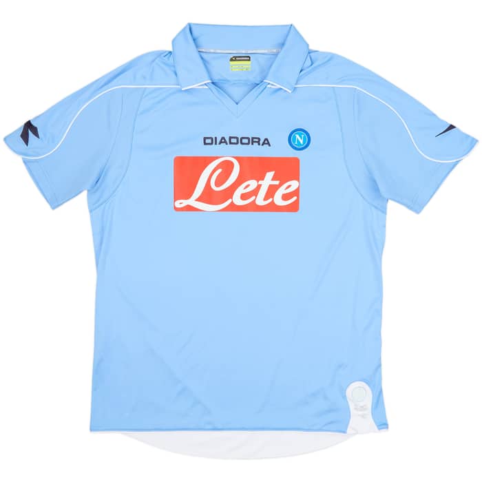 2008-09 Napoli Home Shirt Hamsik #17 - 5/10 - (L)