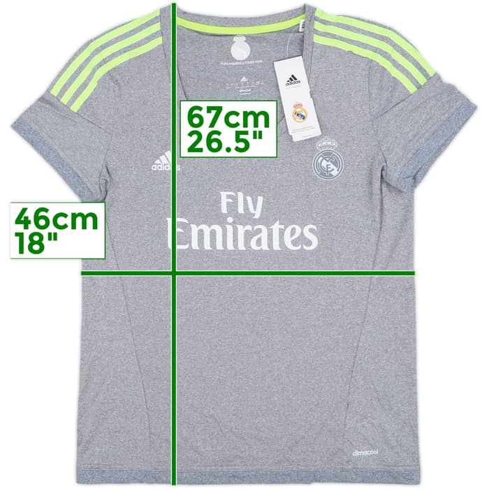 2015-16 Real Madrid Away Shirt (Women's L)