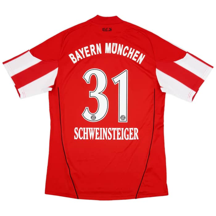 2010-11 Bayern Munich Home Shirt Schweinsteiger #31 - 5/10 - (M)