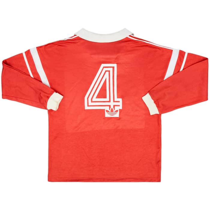 1988-90 Switzerland Match Issue Home L/S Shirt #4