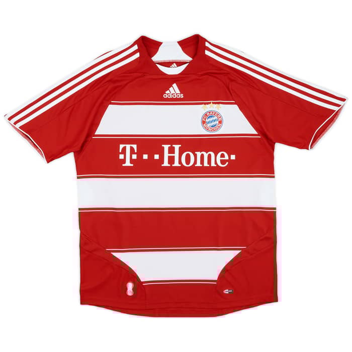2007-08 Bayern Munich Home Shirt Lahm #21