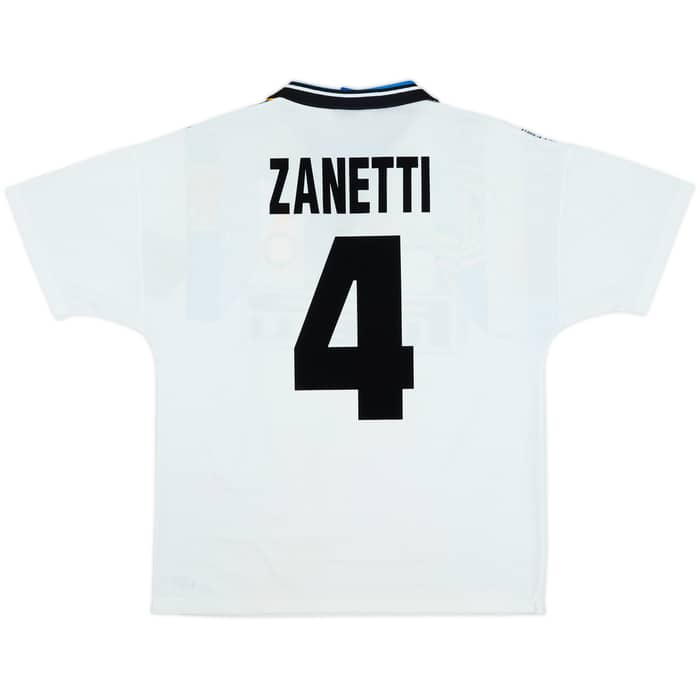 1995-96 Inter Milan Third Shirt Zanetti #4 - 6/10 - (M)